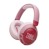 JBL Junior 470NC Wireless Over-Ear Noise Cancelling Kids Headphones - Pink-JBL Safe Sound <85dB