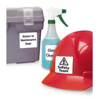 Avery White Laser Durable I.D. Labels, 2-5/8" x 2", 750 Pack (06578)-15 Labels per Sheet