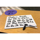 Teacher Created Resources Double-Sided Writing Dry Erase Boards, Pack of 10-The surface will not dull over time.