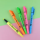 Pentel Illumina Flex Liquid Highlighter - Dual Chisel & Bullet Tips - Assorted - 5 Pack-5