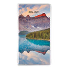 Brownline 2026 2-Year Monthly Pocket Planner - 6-1/2" x 3-1/2" - Assorted Designs - English-Colourful printed covers