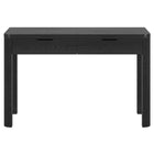 Hudson&Canal Lonsdale 48'' Desk - Black Grain-Constructed of sturdy MDF materials in a handcrafted black grain finish