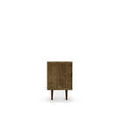 Manhattan Comfort Liberty 70.86" TV Stand, Rustic Brown/Aqua (202AMC93)-Includes 2 Media Holes for Wire Management.