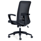 Offices to Go - Fauteuil à basculement synchronisé à dossier haut Adapt avec accoudoirs en boucle à hauteur fixe - Noir-Le réglage pneumatique de la hauteur du siège permet de soulever ou d’abaisser le siège pour permettre à vos pieds de reposer à plat au sol, évitant la pression sous vos cuisses et favorisant la circulation sanguine