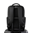Bugatti Blake Business Backpack - For 15.6"  Laptops - Black-Padded laptop compartment fits laptops and devices up to 15.6 inches