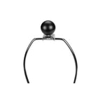 Monarch Specialties 24" H Contemporary Table Lamp - Black Concrete / Grey Shade-6