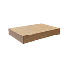 Eddie's Garment Box - 17X - 17" L x 11" W x 2-1/2" H - Kraft - 50 Pack-Kraft