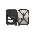 Swiss Mobility CPH 2-Piece Hardside Luggage Set - Coral-Zipper-release expansion system provides 20% more packing space on large models
