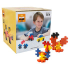 Plus-Plus Big Set - Set of 100-Create colorful flat mosaics or work in 3-D to make more intricate builds. Mix and match any Plus-Plus set to bring more ideas to life!