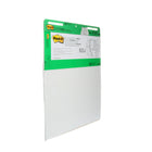 Post-it Recycled Self-Stick Easel Pad, 25" x 30", White, 30 Sheets-Repositionable