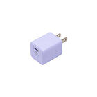 LOGiiX Vibrance Power Cube 30W USB-C Wall Charger - Lavender-Fast charge your device up to 72% in just 45 mins