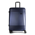 Bugatti Nashville 21.5" Hardside Carry-on Luggage - Navy-Navy and recycled PET (Polyethylene Terephthalate)