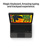 Apple iPad Air 13" - M4 Chip - Wi-Fi - 256 GB - Space Grey-Apple Pencil Pro and Apple Pencil (USB-C) enable intuitive and precise control for drawing, note-taking, and creativity. Magic Keyboard provides an amazing typing experience and a trackpad with haptic feedback