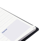 Blueline 2027 MiracleBind Appointment Book Daily Planner with Twin-Wire Binding - 8" x 5" - Black - Bilingual-Tear off corners