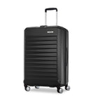 Samsonite Quest-X Spinner Medium Expandable - 27.5" - Black-Constructed of polycarbonate - a highly impact-resistant material that is strong and lightweight