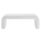 Modway Dax 50.5" Chenille Upholstered Accent Bench - Frost-Weight Capacity: 331 lbs.