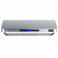 KUCHT KRH481A 48" 1200 CFM Under‑Cabinet Range Hood - Stainless Steel-High quality 1.0 mm thickness 304 grade stainless steel pro-style range hood will enhance the look of your gourmet kitchen