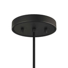 Modway Beacon 1-Light Pendant Light - Opal Black-Bulb Not Included
