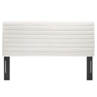 Modway Tranquil Full/Queen Headboard - White-Performance Velvet Upholstery