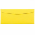 JAM Paper Enveloppes format livret Brite Hue en papier recyclé avec rabat gommé, 4 1/8 x 9 1/2 po, jaune, 1000/paquet-Taille : No 10, 4 1/8 x 9 1/2 po