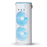 Bell+Howell Aqua Air Misting Portable Rechargeable Cooling Fan-Portable mister fan: portable ice mist fan breeze with Bell+Howell aqua air for on the go comfort feels like ac relief for travel, bedroom, and more