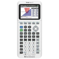 Texas Instruments TI-84 Plus CE Limited Edition Graphing Calculator, White-Vibrant backlit colour screen