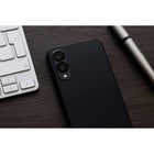 Blu Element - Protecteur d’objectif en aluminium 1 par 1 pour Galaxy S25 Edge – Noir-Compatible avec la plupart des étuis