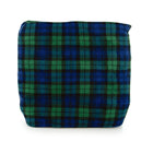 BIOS Living Micro Plush Electric Throw - Blue and Green Plaid-10 Hour auto shut-off