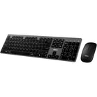 Adesso Multi OS Wireless Scissor Switch Desktop Keyboard with CoPilot Key & Mouse-CoPilot AI Ready