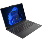 Lenovo ThinkPad E16 Gen 2 16" Laptop - AMD Ryzen 5 7535U - 256 GB SSD - 16 GB RAM - Windows 11 Pro - Black-The large display's aspect ratio is great for business apps, showing more pixels per screen