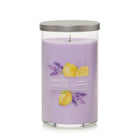 Yankee Candle Medium Pillar Scented Candle - Lemon Lavender - 14oz-Brushed-metal lid serves as a candle coaster