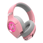 Hecate by Edifier GX Professional USB Gaming Headset with Hi-Res Audio and Retractable Microphone - Pink-Three types of connection (3.5mm/USB/Type-C) compatible with most of gaming devices and Retractable Microphone