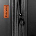 Champs Vintage II 20" Carry-on Luggage Case - Dark Grey-Telescopic Handle