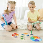 Melissa & Doug Catch & Count Wooden Fishing Game with 2 Magnetic Rods- Catch the fish with the magnetic "hook" 