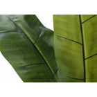 Monarch Specialties - Plante Artificielle - 55 po H - Bananier - Mis En Pot - Touche Réelle - Feuilles Vertes - Pot Noir-Garantie limitée de 5 ans contre les défauts du fabricant