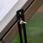 Outsunny - Serre froide en bois avec dessus ouvrable, bois naturel-Cadre en bois massif avec une couche de peinture pour la protection  
