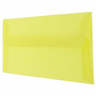 JAM Paper Enveloppes nº 10 (4,13 x 9,5 po) en papier vélin translucide, jaune primaire, boîte de 500-Enveloppes en papier translucide jaune primaire