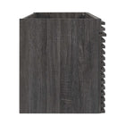 Modway Render 48" Double Sink Compatible Bathroom Vanity Cabinet - Charcoal-Sink Basin Not Included