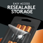 Duracell Optimum AA Batteries - 18 Pack-QUALITY ASSURANCE: With Duracell batteries, quality is assured, every Duracell product is manufacturer guaranteed against defects in material and workmanship