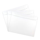JAM Paper – Enveloppes à livret avec ouverture en extrémité, 10 po x 13 po, fermeture peler et coller, blanc, paq./50-Bande auto-adhésive