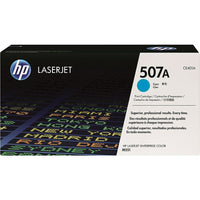 HP 507A (CE401A) Cyan Original LaserJet Toner Cartridge-Standard toner cartridge, up to 6000 pages