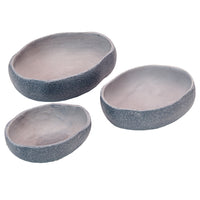 Yellow Door Rustic Bowls 3-Piece Set-Suitable for use in water, sand and mud, the bowls can be used to transport and display various materials throughout an early childhood environment