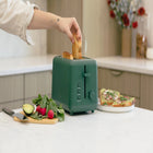 Willow 2 Slice Toaster - Green-High-lift toast boost makes it easier to reach small slices