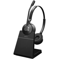Jabra - Engage 55 SE USB-A UC Casque stéréo sans fil avec support - Unified-Portée sans fil DECT jusqu’à 150 m/490 pieds