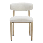 Zuo Bege Dining Chair - White-Outdoor fabric (100% Olefin)