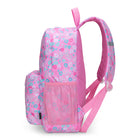 Roots - Sac à dos en tissu recyclé - 22,5 L - Motifs floraux roses-Grande capacité : avec un volume intérieur de 22,5 litres, il y a suffisamment de place pour les livres, les fournitures, un sac-repas et bien plus encore