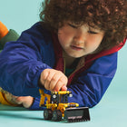 LEGO Technic Backhoe Loader - 104 Pieces-Includes a scoop that kids can lift and lower, a back digger and outriggers