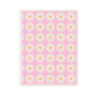 Gartner Studios - Cahier en spirale doublé - 8 po x 10.5 po - 80 feuilles - Fleur de marguerite-Caractéristiques spéciales : conception à trois trous compatible avec la plupart des relieurs à 3 anneaux standard