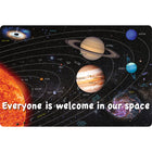 Ashley Productions Smart Poly Computer Mouse Pad - Everyone is Welcome in our Space - 6 Pack-Say hello to a boost of motivation every time you click and scroll.