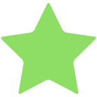 JAM Paper Standard Label Rolls - Star Shaped - 2 3/4 x 2 7/8 - Neon Green - 125 Labels/Roll-Size: Star Shaped ( 2 3/4 x 2 7/8 Inches ) | Printer friendly labels are easy to create and customize.
